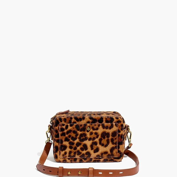 Madewell The Transport Camera Bag: Calf Hair Edition - Picture 2 of 12